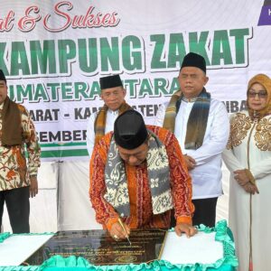 Kemenag Resmikan Kampung Zakat ke-20 di Labuhanbatu untuk Tingkatkan Ekonomi Umat