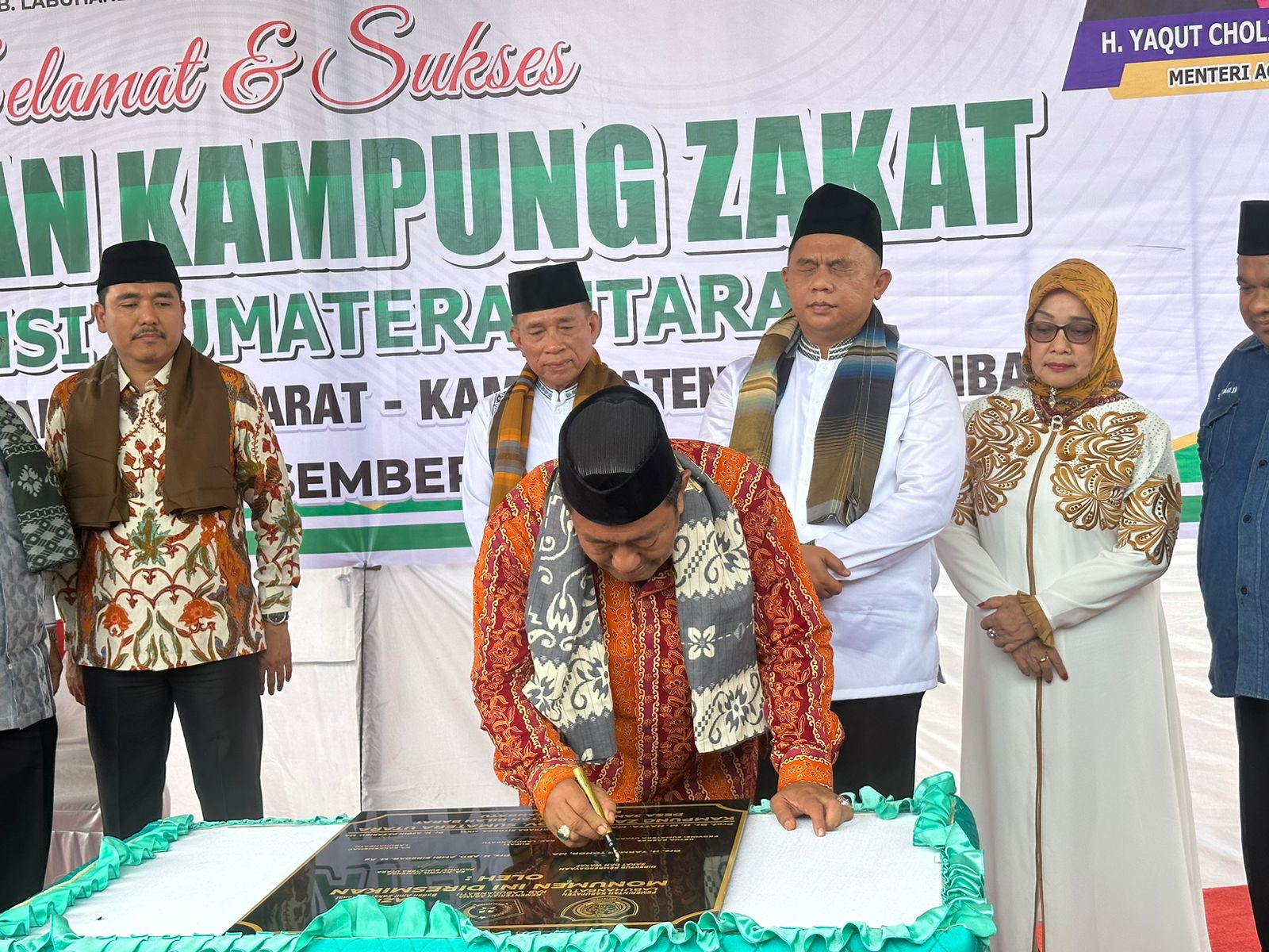 Kemenag Resmikan Kampung Zakat ke-20 di Labuhanbatu untuk Tingkatkan Ekonomi Umat